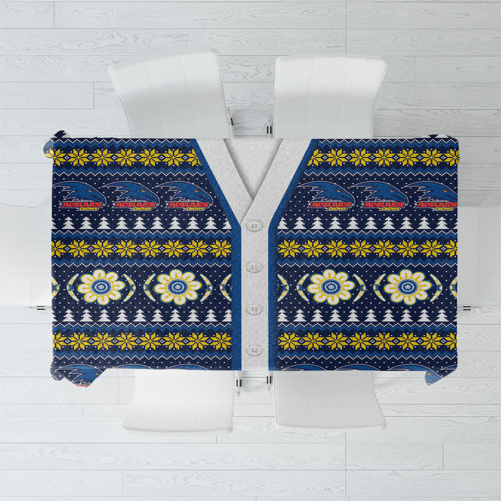 Adelaide Crows Football Christmas Tablecloth Aboriginal Seamless Cardigan Inspired