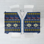 Adelaide Crows Football Christmas Tablecloth Aboriginal Seamless Cardigan Inspired