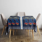 Adelaide Crows Football Christmas Tablecloth Aboriginal Seamless Cardigan Inspired
