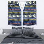 Adelaide Crows Football Christmas Tapestry Aboriginal Seamless Cardigan Inspired