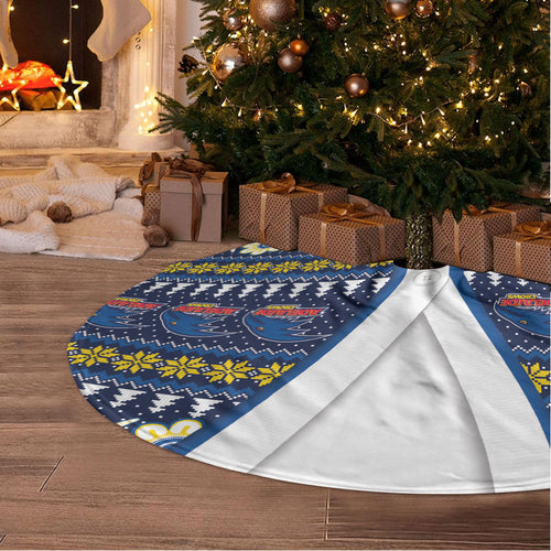 Adelaide Crows Football Christmas Tree Skirt Aboriginal Seamless Cardigan Inspired