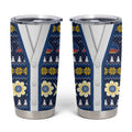 Adelaide Crows Football Christmas Tumbler Cup Aboriginal Seamless Cardigan Inspired
