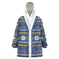 Adelaide Crows Football Christmas Wearable Blanket Hoodie Aboriginal Seamless Cardigan Inspired