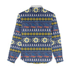 Adelaide Crows Football Christmas Women Casual Shirt Aboriginal Seamless Cardigan Inspired