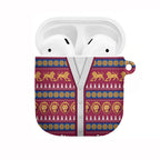 Brisbane Lions Football Christmas AirPods Case Aboriginal Seamless Cardigan Inspired