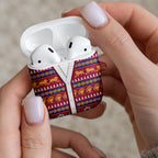 Brisbane Lions Football Christmas AirPods Case Aboriginal Seamless Cardigan Inspired