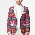 Brisbane Lions Football Christmas Blazer Aboriginal Seamless Cardigan Inspired