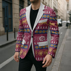 Brisbane Lions Football Christmas Blazer Aboriginal Seamless Cardigan Inspired