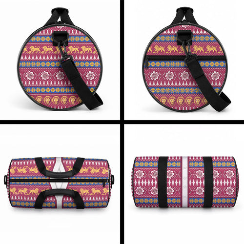 Brisbane Lions Football Christmas Duffle Bag Aboriginal Seamless Cardigan Inspired