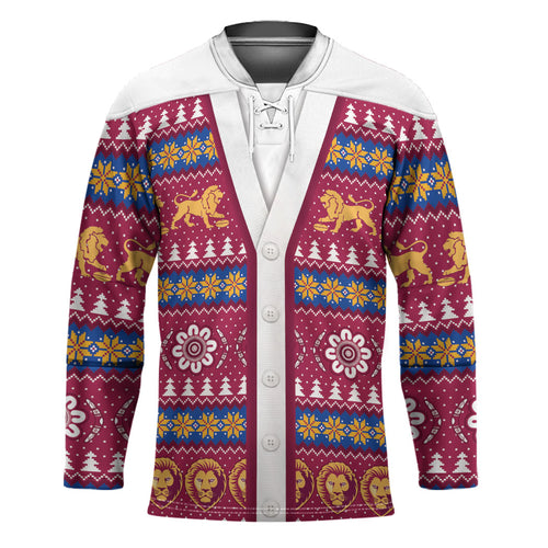 Brisbane Lions Football Christmas Hockey Jersey Aboriginal Seamless Cardigan Inspired