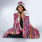 Brisbane Lions Football Christmas Hooded Blanket Aboriginal Seamless Cardigan Inspired