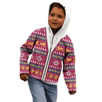 Brisbane Lions Football Christmas Kid Hoodie Aboriginal Seamless Cardigan Inspired
