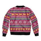 Brisbane Lions Football Christmas Sleeve Zip Bomber Jacket Aboriginal Seamless Cardigan Inspired
