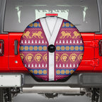 Brisbane Lions Football Christmas Spare Tire Cover Aboriginal Seamless Cardigan Inspired