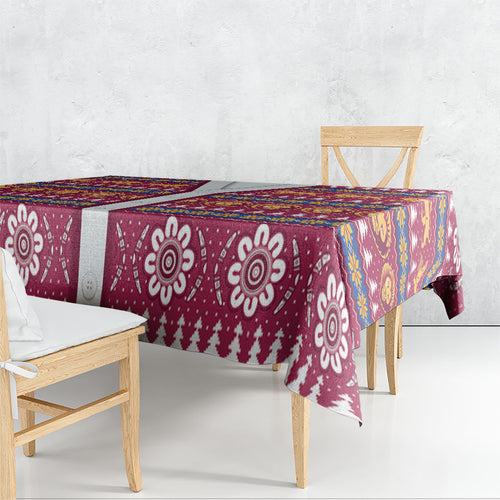 Brisbane Lions Football Christmas Tablecloth Aboriginal Seamless Cardigan Inspired