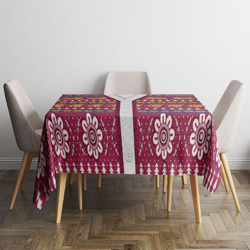 Brisbane Lions Football Christmas Tablecloth Aboriginal Seamless Cardigan Inspired