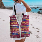 Brisbane Lions Football Christmas Tote Bag Aboriginal Seamless Cardigan Inspired