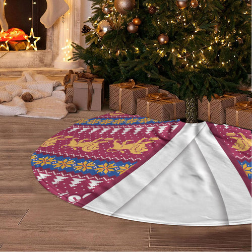 Brisbane Lions Football Christmas Tree Skirt Aboriginal Seamless Cardigan Inspired