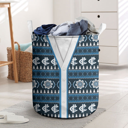 Blues Football Christmas Laundry Basket Aboriginal Seamless Cardigan Inspired