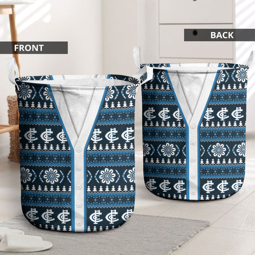 Blues Football Christmas Laundry Basket Aboriginal Seamless Cardigan Inspired