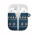 Blues Football Christmas AirPods Case Aboriginal Seamless Cardigan Inspired