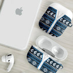 Blues Football Christmas AirPods Case Aboriginal Seamless Cardigan Inspired