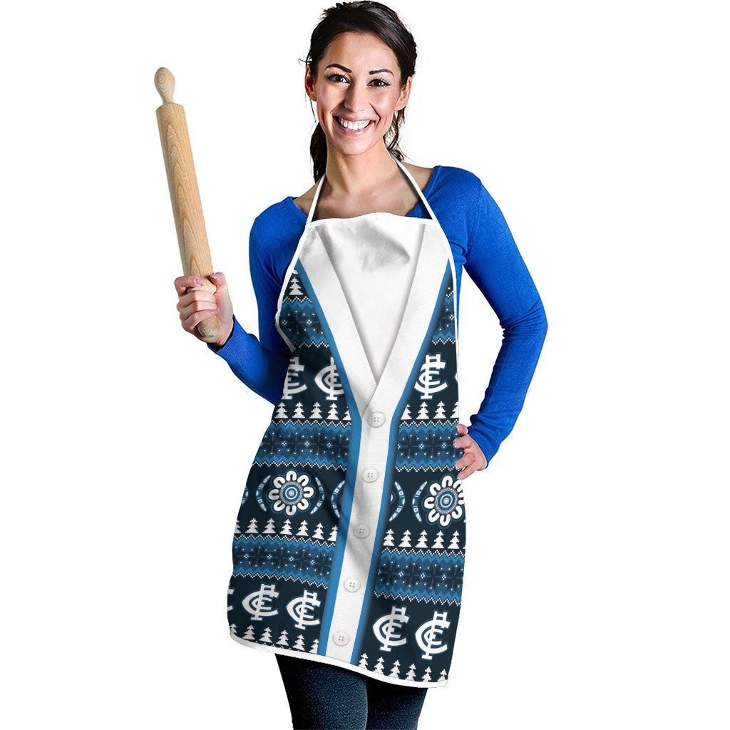 Blues Football Christmas Apron Aboriginal Seamless Cardigan Inspired