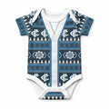 Blues Football Christmas Baby Onesie Aboriginal Seamless Cardigan Inspired
