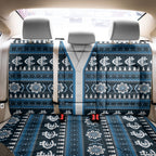 Blues Football Christmas Back Car Seat Cover Aboriginal Seamless Cardigan Inspired
