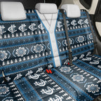 Blues Football Christmas Back Car Seat Cover Aboriginal Seamless Cardigan Inspired