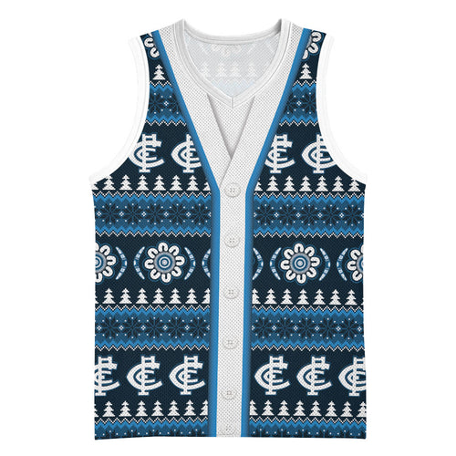 Blues Football Christmas Basketball Jersey Aboriginal Seamless Cardigan Inspired