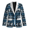 Blues Football Christmas Blazer Aboriginal Seamless Cardigan Inspired