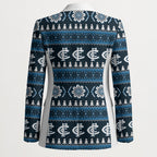 Blues Football Christmas Blazer Aboriginal Seamless Cardigan Inspired