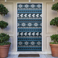 Blues Football Christmas Door Cover Aboriginal Seamless Cardigan Inspired