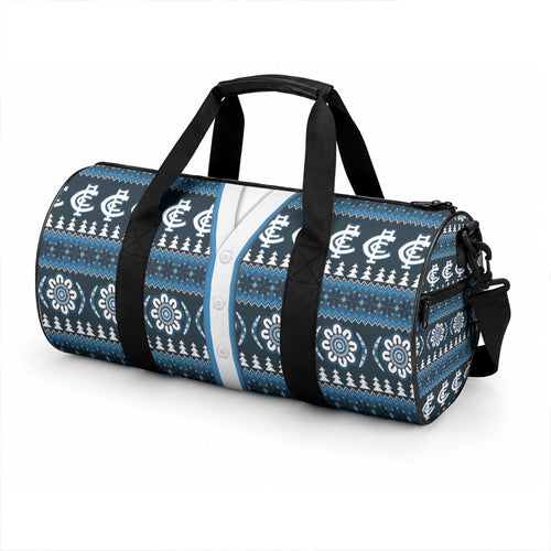 Blues Football Christmas Duffle Bag Aboriginal Seamless Cardigan Inspired