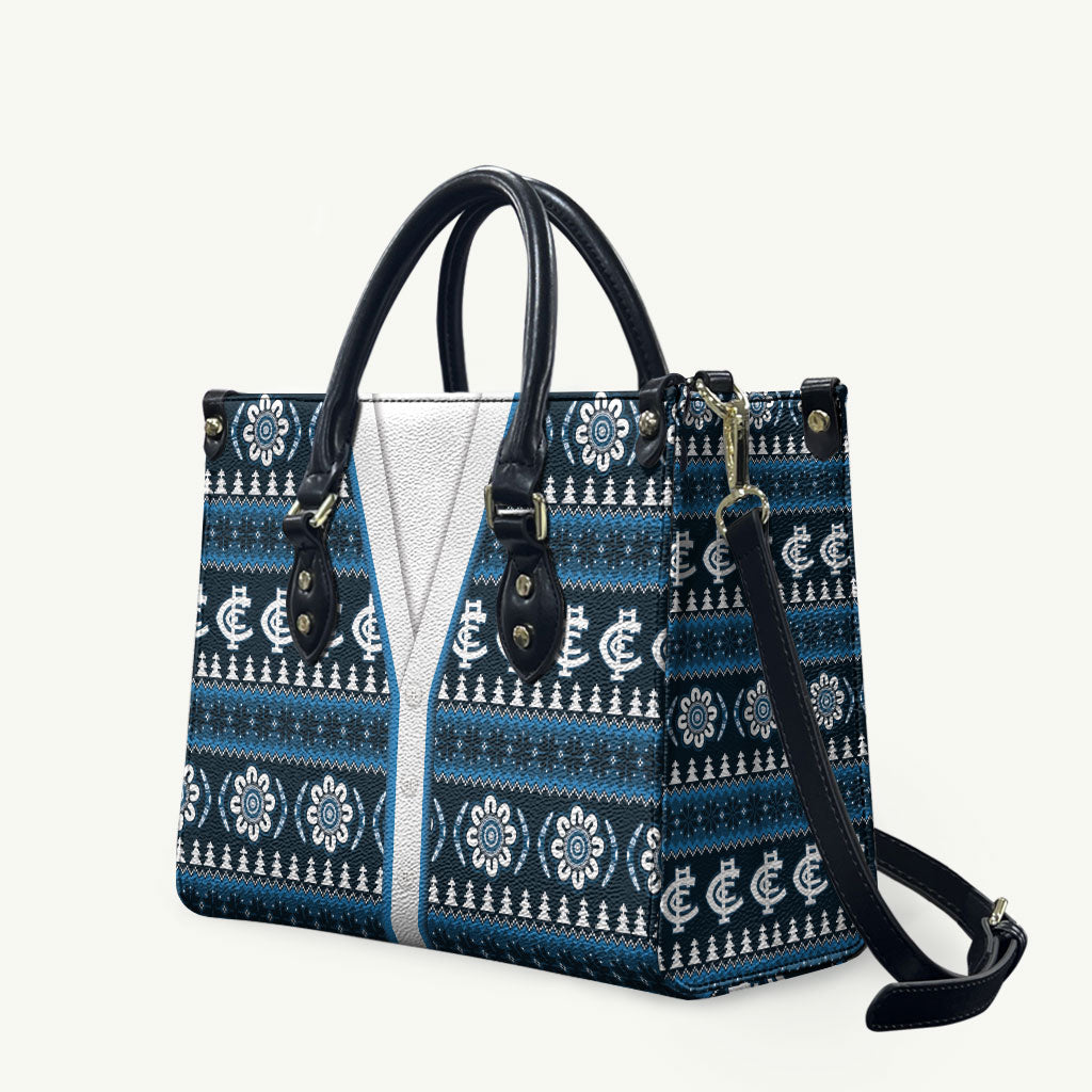 Blues Football Christmas Leather Bag Aboriginal Seamless Cardigan Inspired