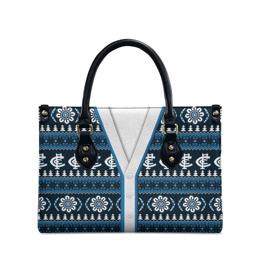 Blues Football Christmas Leather Bag Aboriginal Seamless Cardigan Inspired
