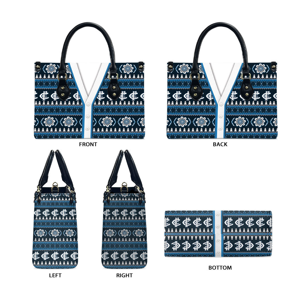 Blues Football Christmas Leather Bag Aboriginal Seamless Cardigan Inspired
