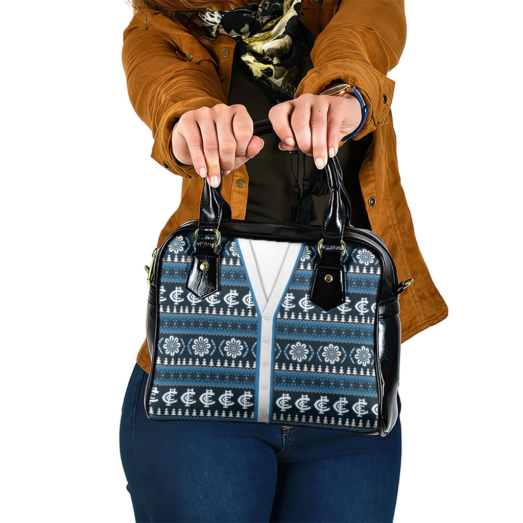 Blues Football Christmas Shoulder Handbag Aboriginal Seamless Cardigan Inspired
