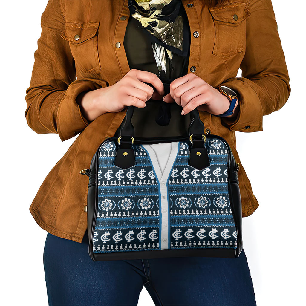 Blues Football Christmas Shoulder Handbag Aboriginal Seamless Cardigan Inspired