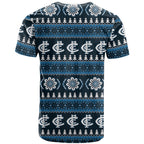 Blues Football Christmas T Shirt Aboriginal Seamless Cardigan Inspired