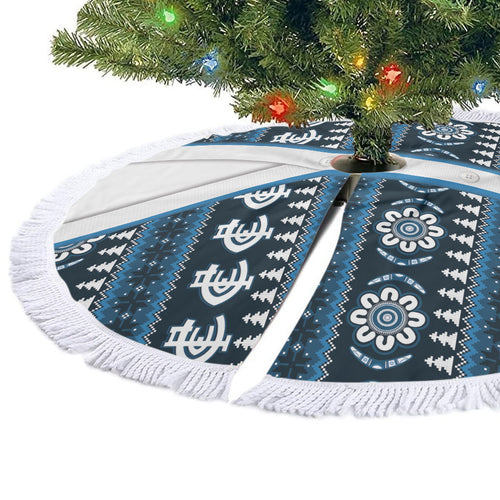 Blues Football Christmas Tree Skirt Aboriginal Seamless Cardigan Inspired