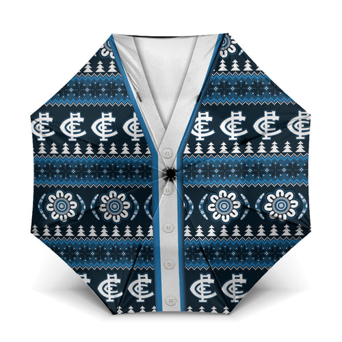 Blues Football Christmas Umbrella Aboriginal Seamless Cardigan Inspired