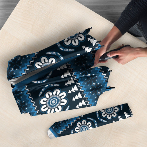 Blues Football Christmas Umbrella Aboriginal Seamless Cardigan Inspired