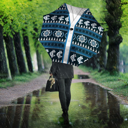 Blues Football Christmas Umbrella Aboriginal Seamless Cardigan Inspired