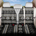 Collingwood Football Christmas Back Car Seat Cover Aboriginal Seamless Cardigan Inspired