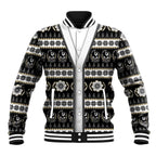 Collingwood Football Christmas Baseball Jacket Aboriginal Seamless Cardigan Inspired