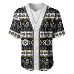 Collingwood Football Christmas Baseball Jersey Aboriginal Seamless Cardigan Inspired
