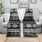 Collingwood Football Christmas Blanket Aboriginal Seamless Cardigan Inspired