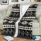 Collingwood Football Christmas Blanket Aboriginal Seamless Cardigan Inspired